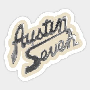 Austin Seven 1930s classic car logo Sticker